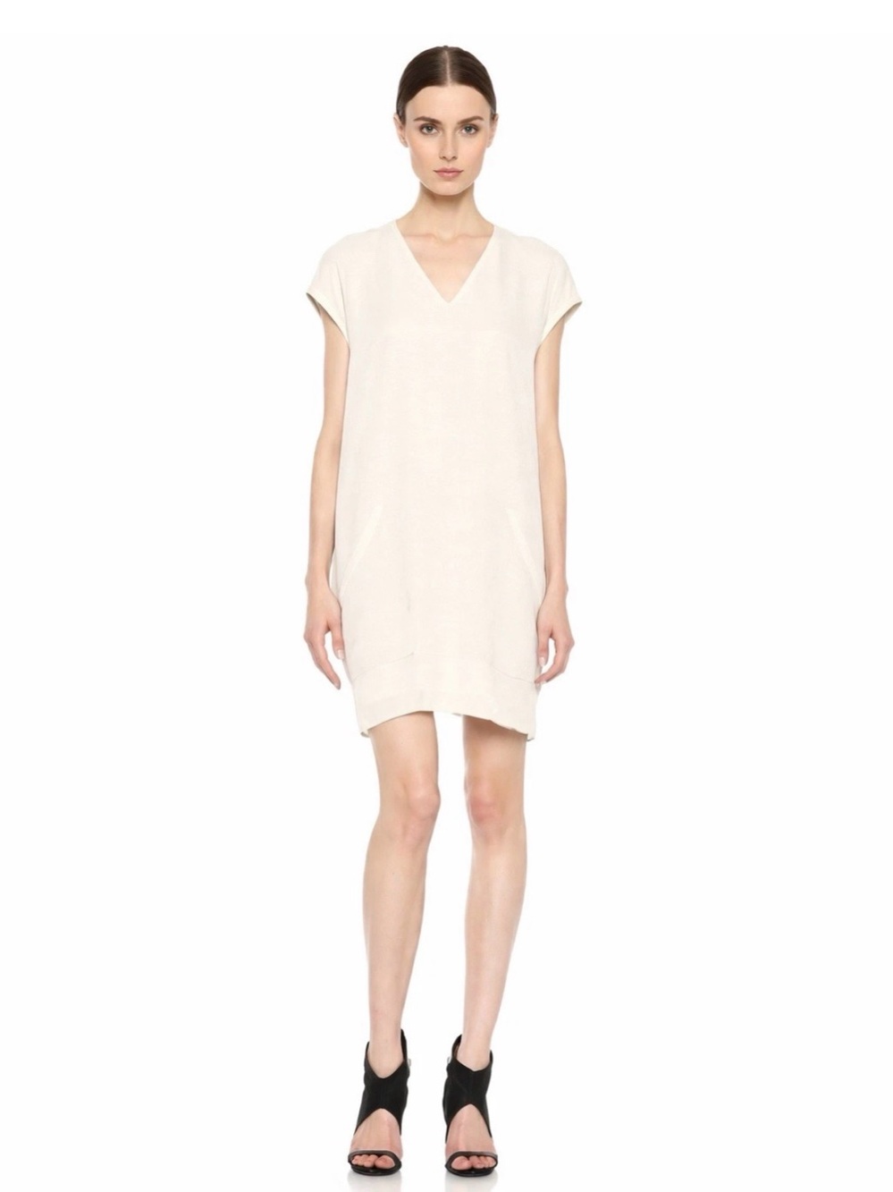 Helmut Lang Breeze Slouchy Pocket Shift Dress